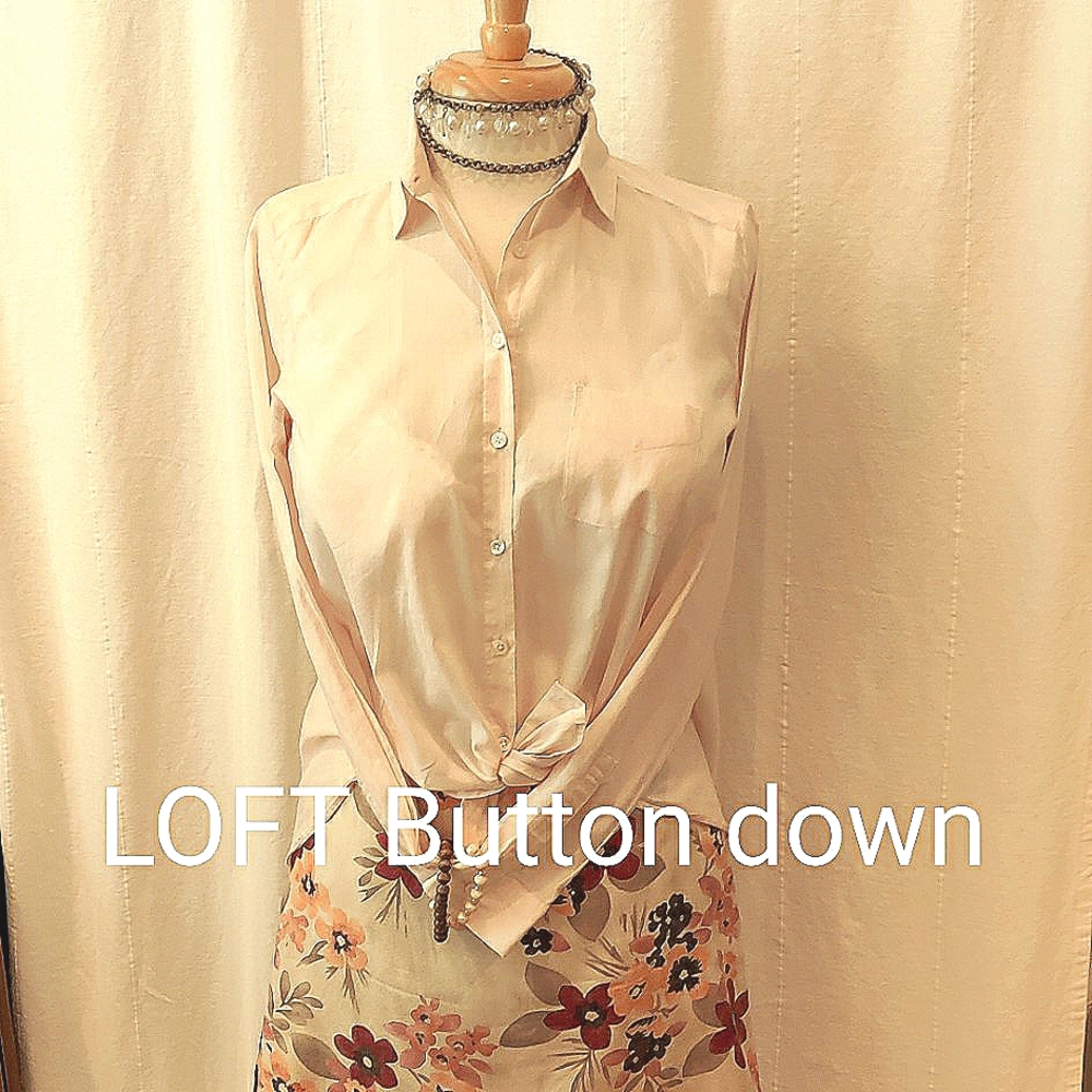 LOFT Button down blouse - Picture 5 of 8